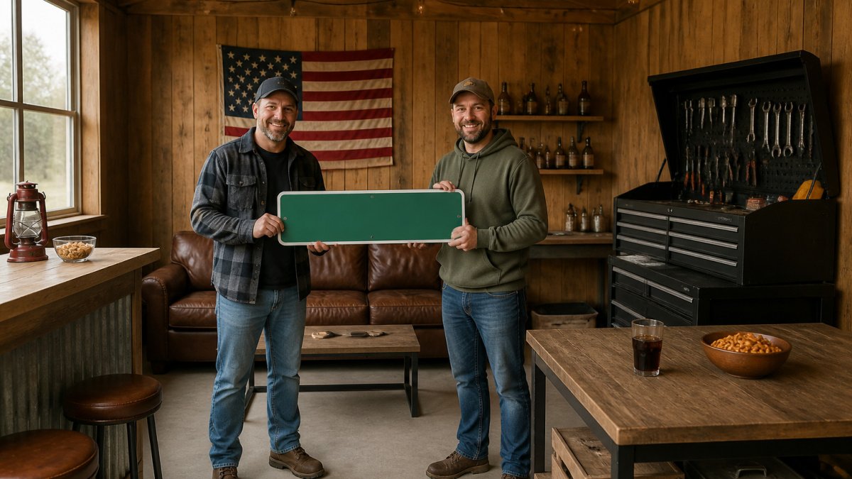 9 Personalized Street Sign Ideas for Your Man Cave