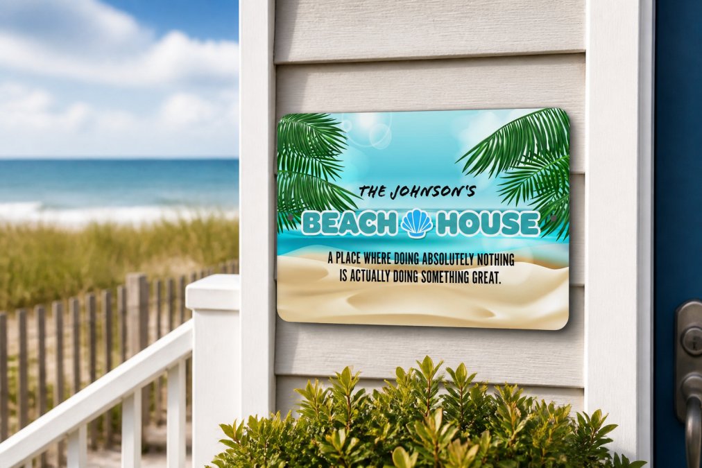 Beach House Name Signs: 9 Styles for Coastal Curb Appeal
