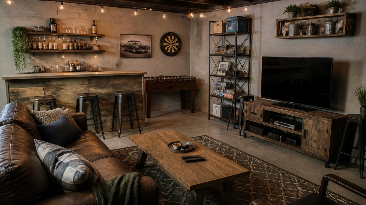 How to Decorate a Man Cave on a Budget: 7 Cheap Ideas