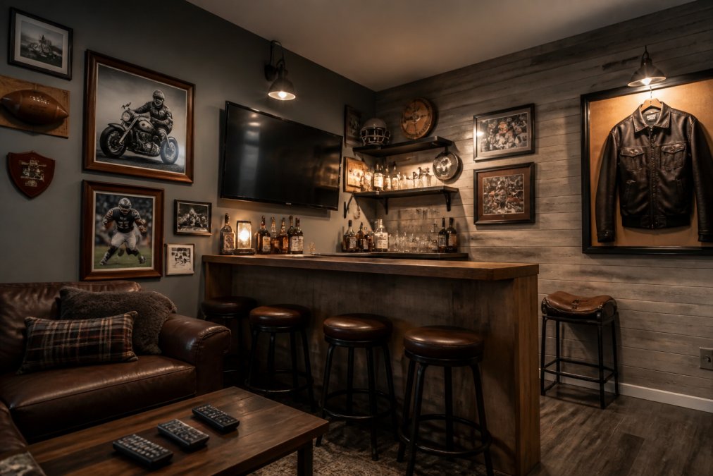 How to Decorate Man Cave Walls: 7 Ideas That Work