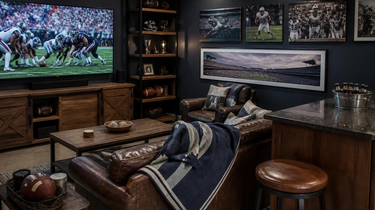 How to Design a Man Cave for Sports Fans: 2026 Guide