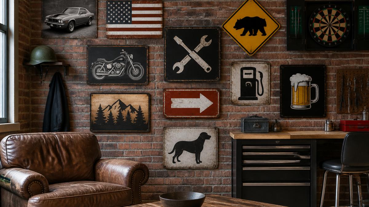 What Signs Are Good for a Man Cave? 7 Ideas