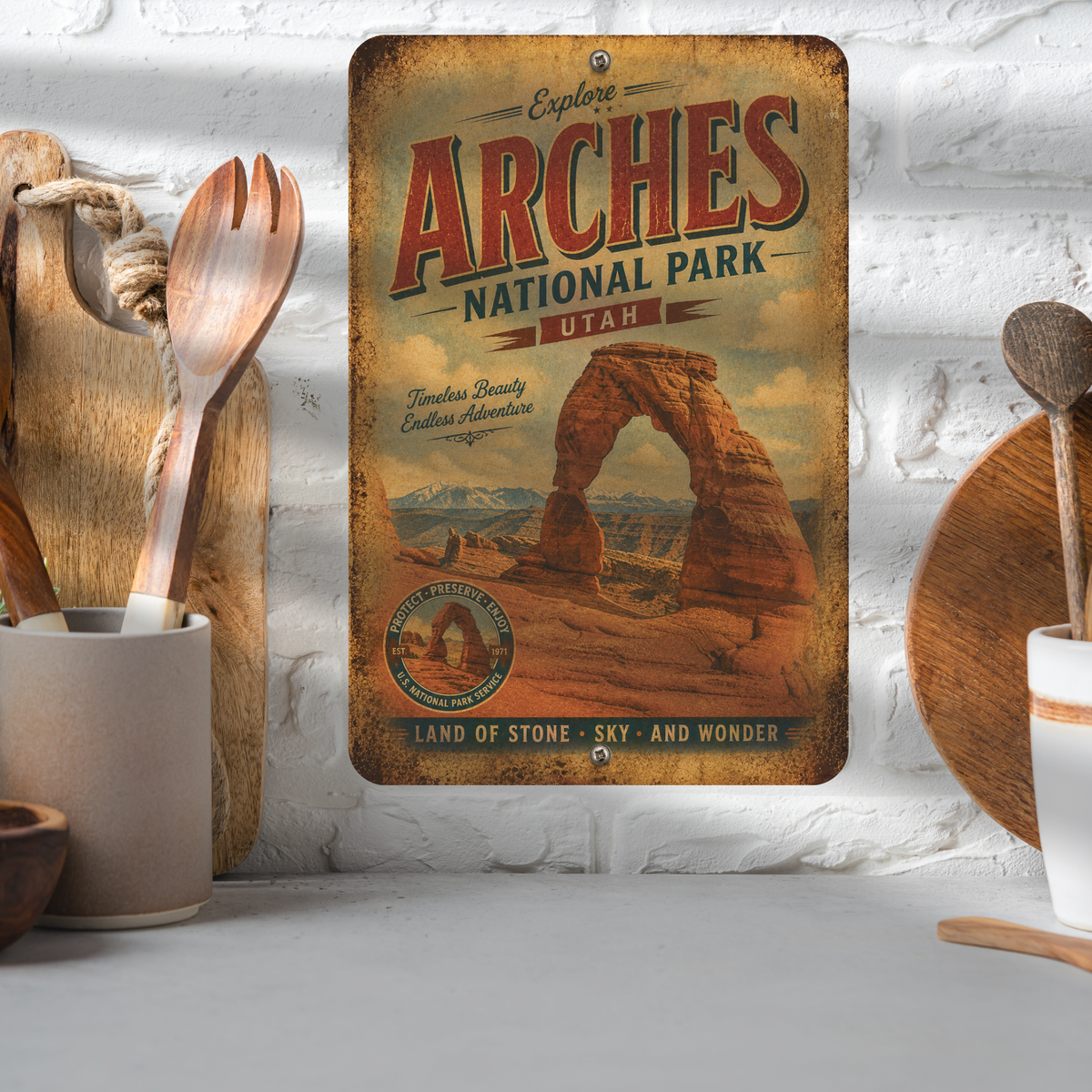 Arches National Park Sign
