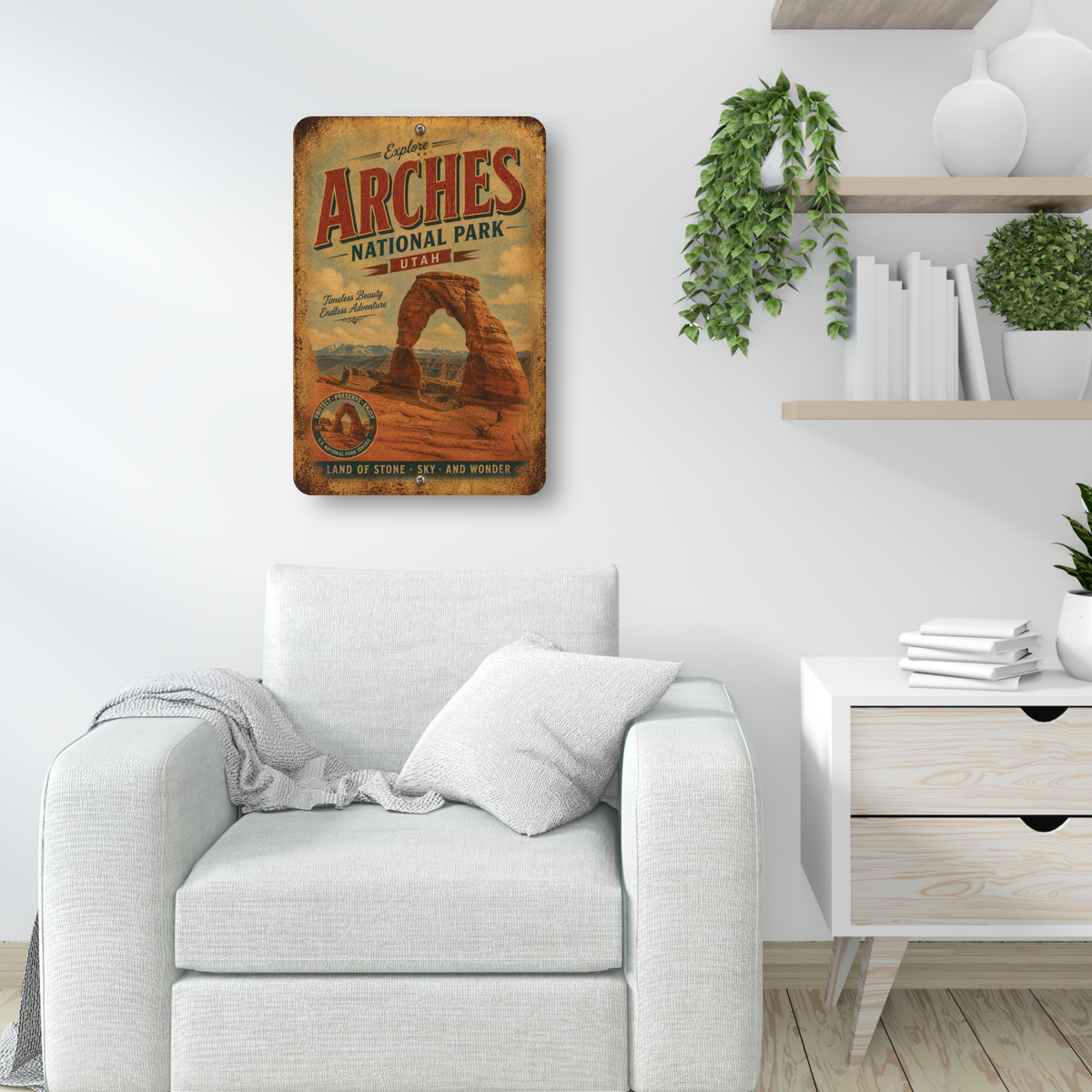 Arches National Park Sign