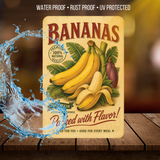 Vintage Bananas Farm Fresh Aluminum Sign