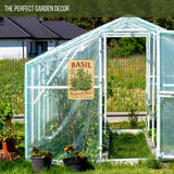 Vintage Basil Farm Fresh Aluminum Sign