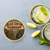 Black Canyon of the Gunnison National Park Ceramic Coaster – 4" Round