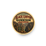 Black Canyon of the Gunnison National Park Ceramic Coaster – 4" Round