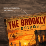 Brooklyn Bridge Aluminum Sign