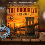 Brooklyn Bridge Aluminum Sign