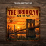 Brooklyn Bridge Aluminum Sign