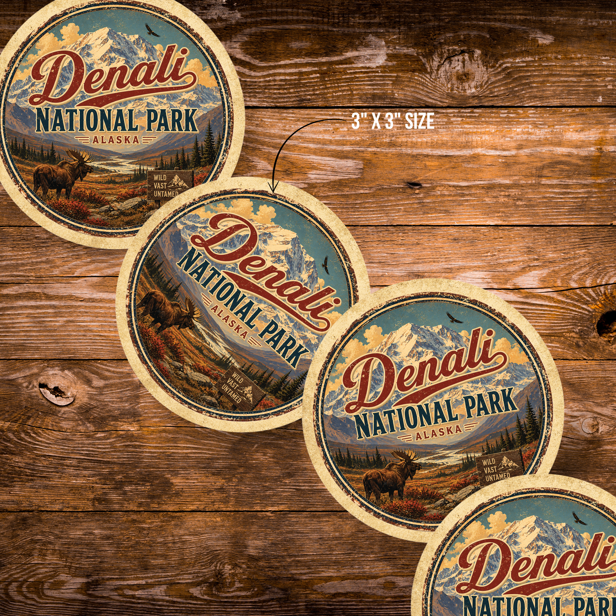 Denali National Park Magnet