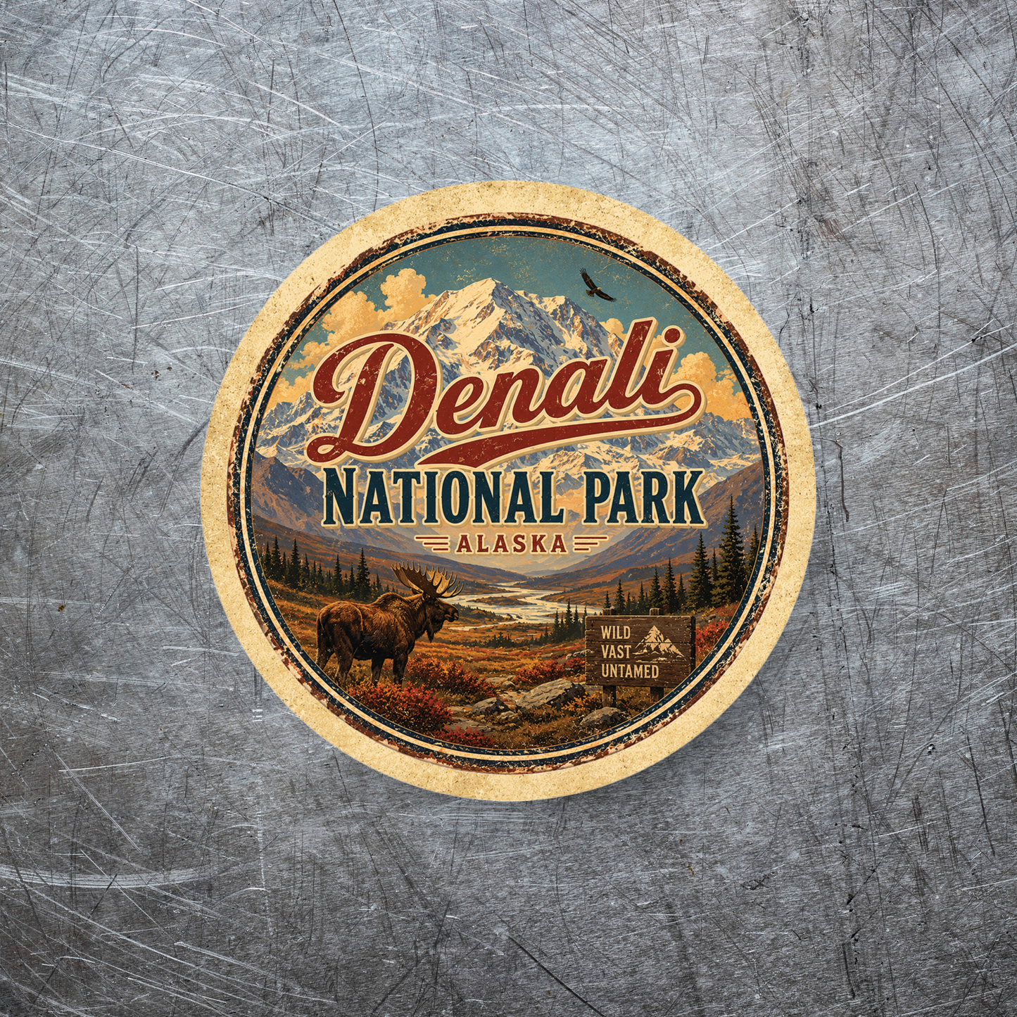 Denali National Park Magnet