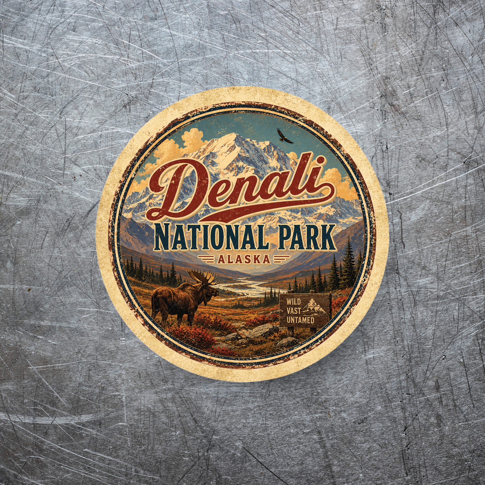 Denali National Park Magnet