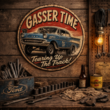 Gasser Hot Rod Sign