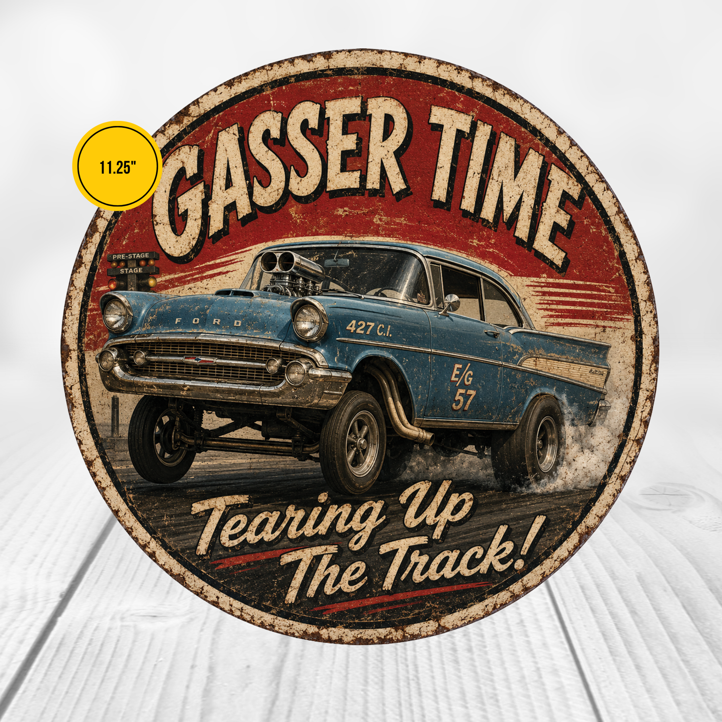 Gasser Hot Rod Sign