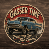 Gasser Hot Rod Sign
