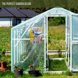 Into My Garden I Go Blue Jay Aluminum Garden Sign