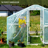 Into My Garden I Go Corn Aluminum Garden Sign