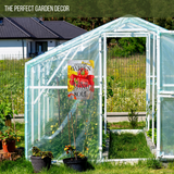 Into My Garden I Go Red Pepper Aluminum Garden Sign
