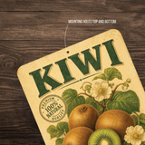Vintage Kiwi Farm Fresh Aluminum Sign