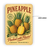 Vintage Pineapple Farm Fresh Aluminum Sign