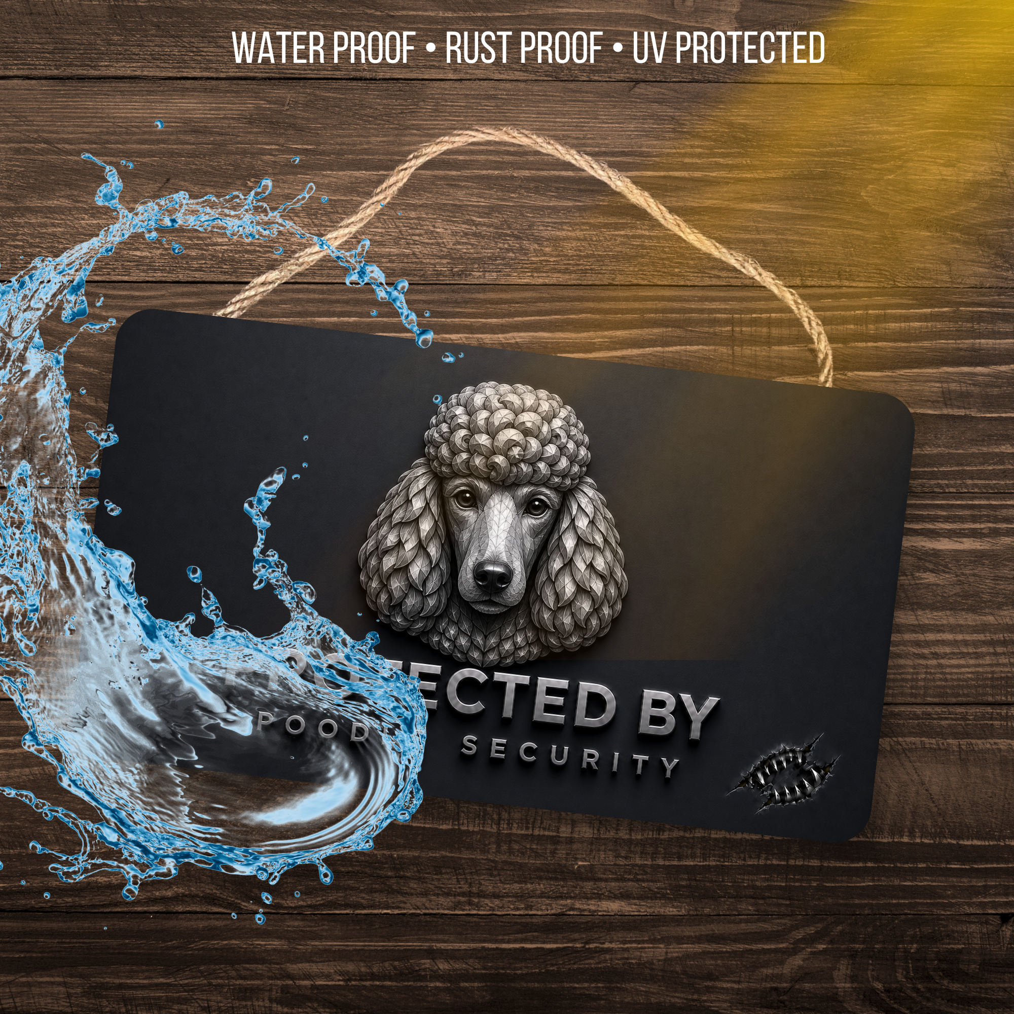 Poodle Security Sign