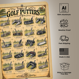 Awesome Golf Courses – Vintage Golf Course Aluminum Sign