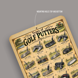 Awesome Golf Courses – Vintage Golf Course Aluminum Sign