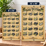 Awesome Golf Courses – Vintage Golf Course Aluminum Sign