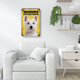 Warning Scottish Terrier Sign