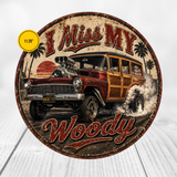 Woody Hot Rod Sign