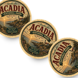 Acadia National Park Ceramic Coaster – 4" Round