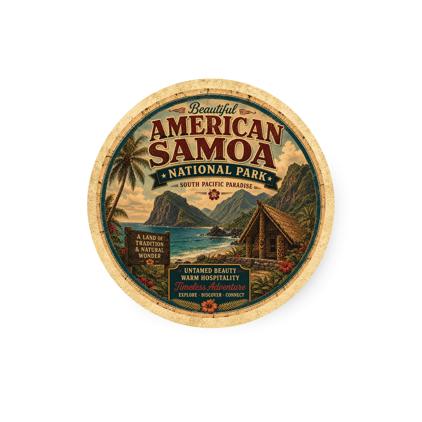 American Samoa National Park Magnet