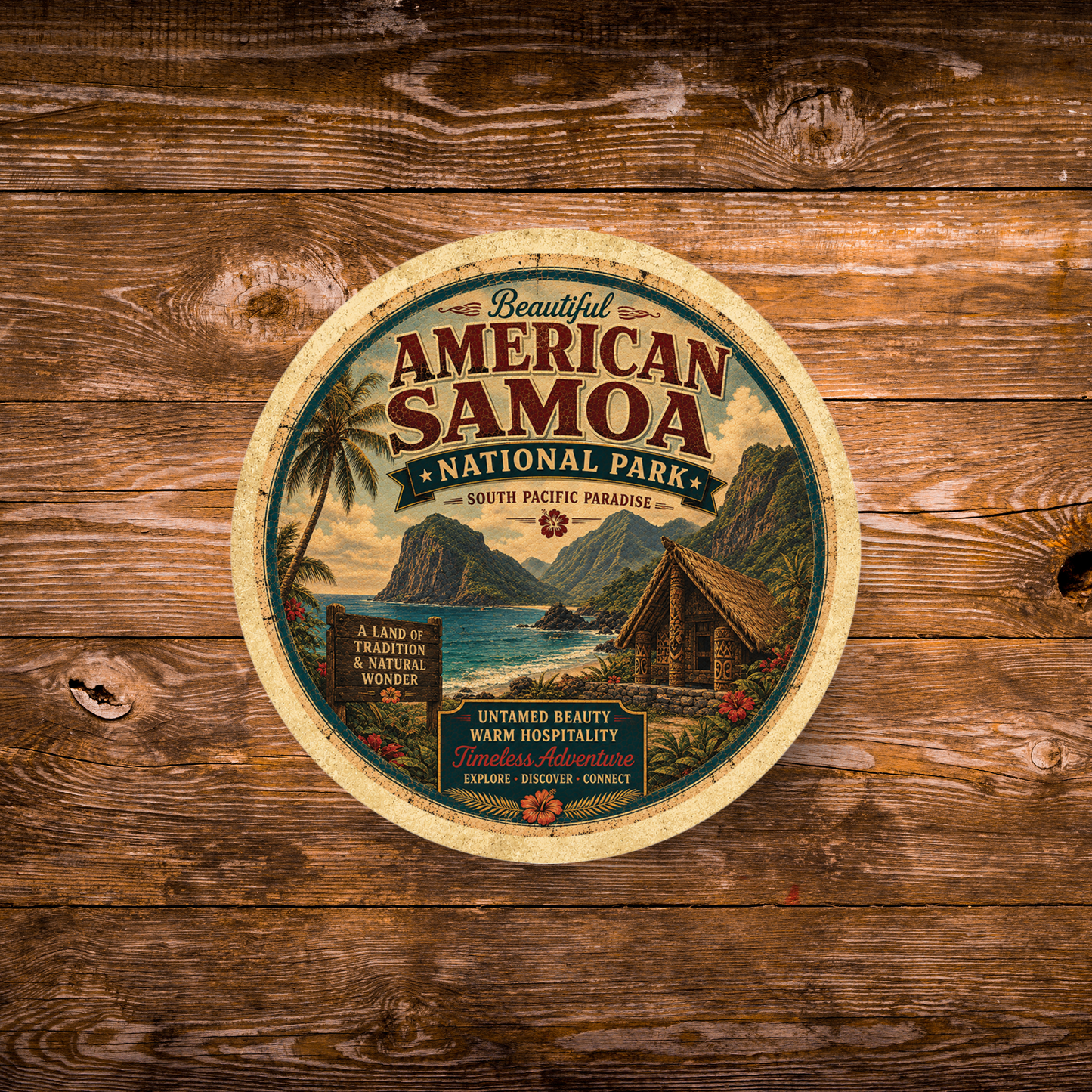 American Samoa National Park Magnet