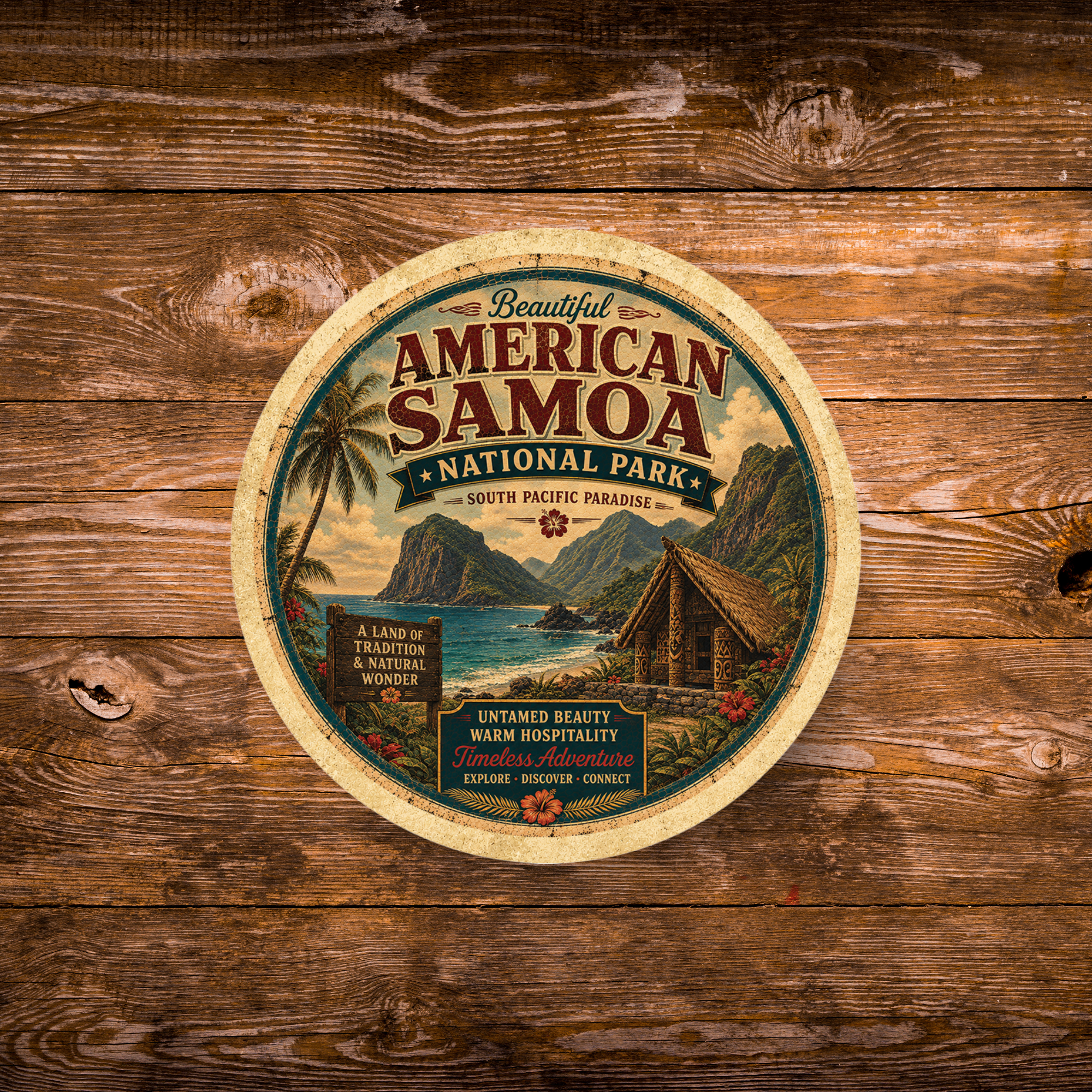American Samoa National Park Magnet