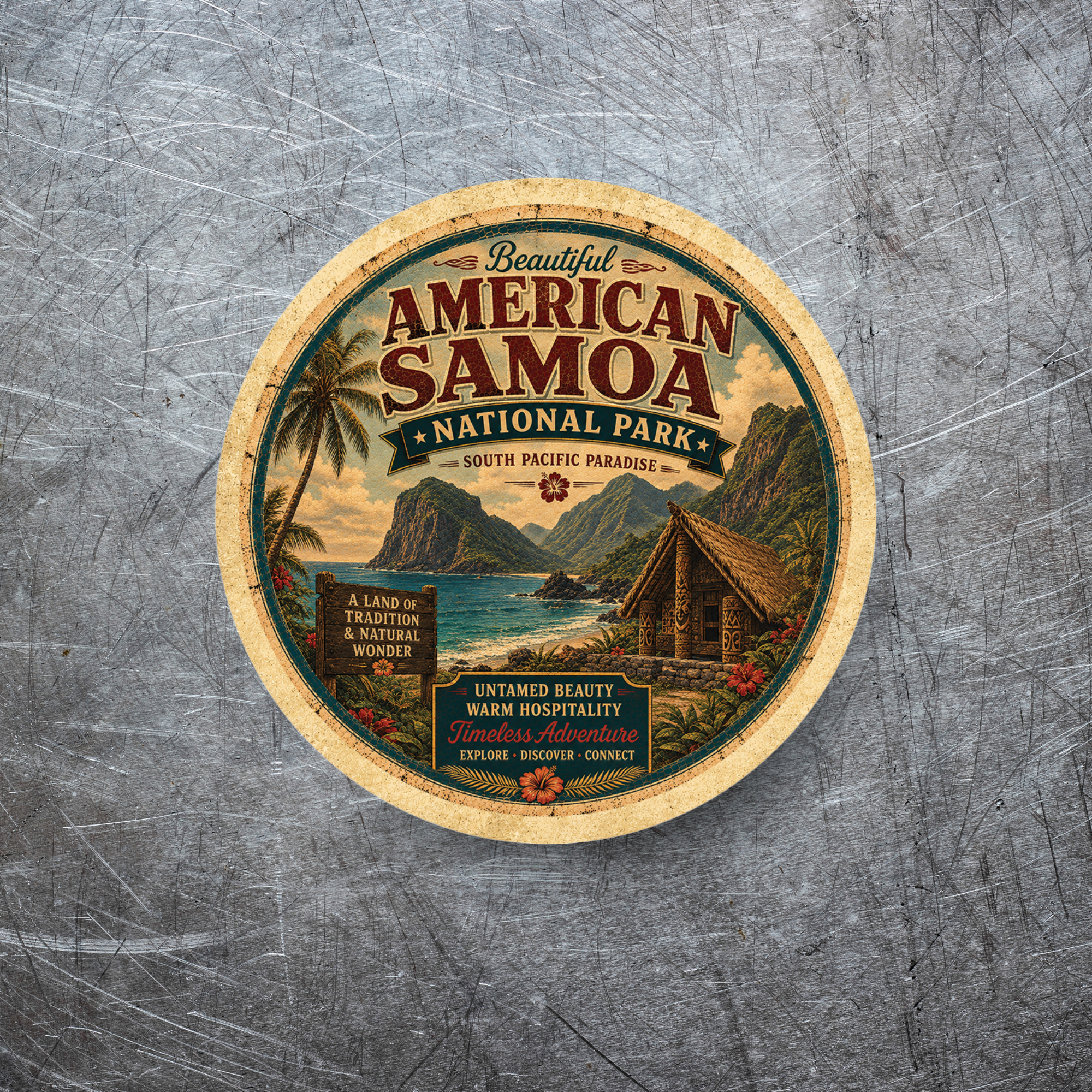 American Samoa National Park Magnet
