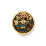 National Park of American Samoa Ceramic Coaster – 4" Round