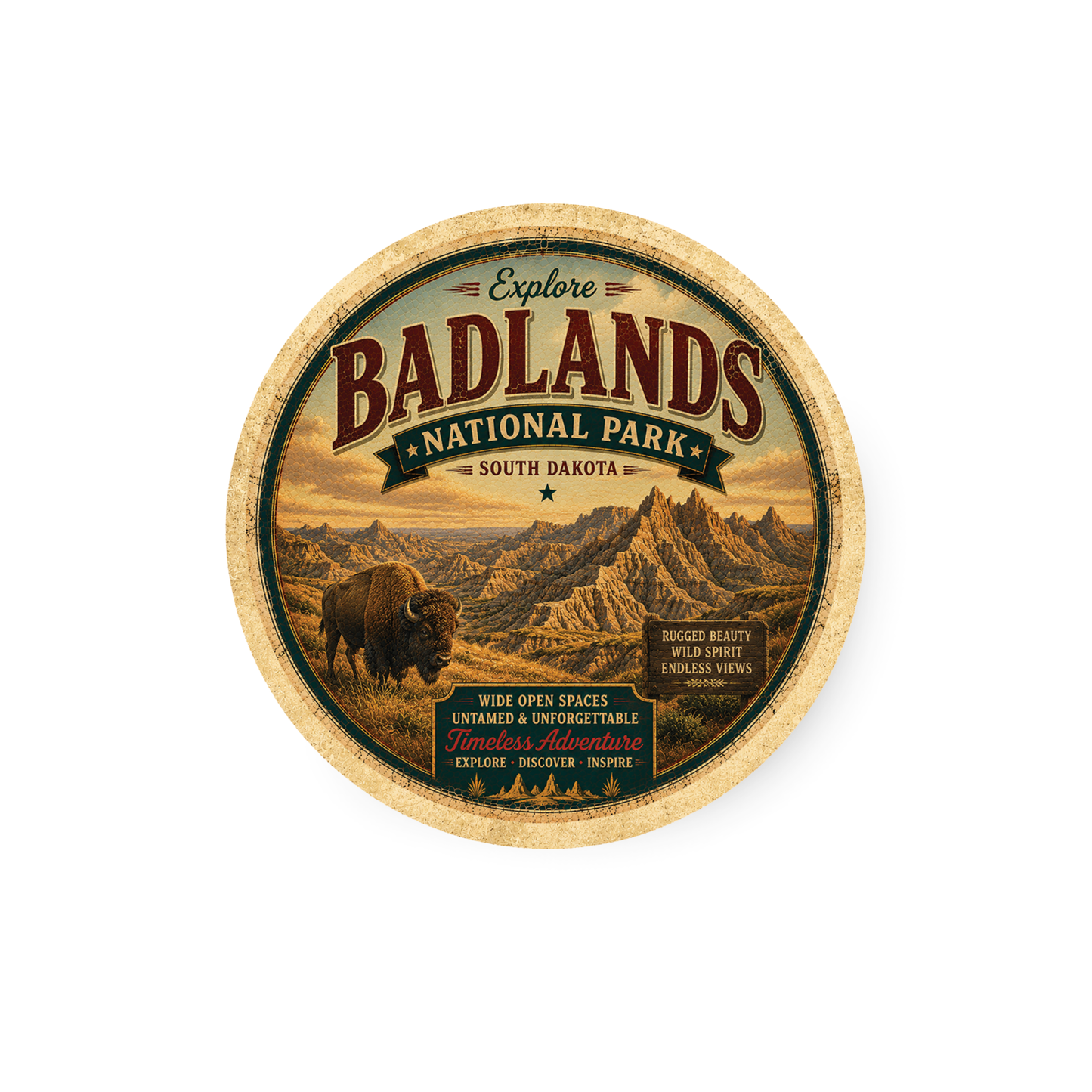 Badlands National Park Magnet