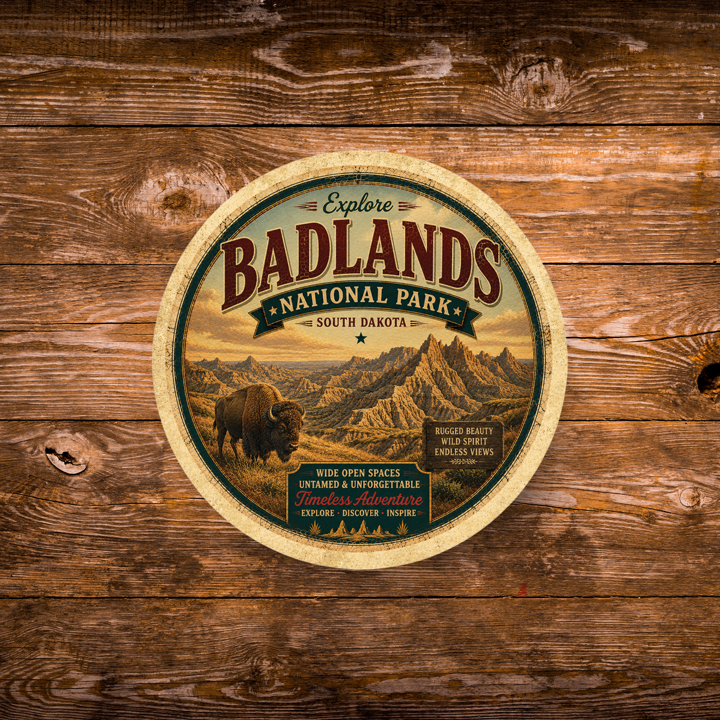 Badlands National Park Magnet