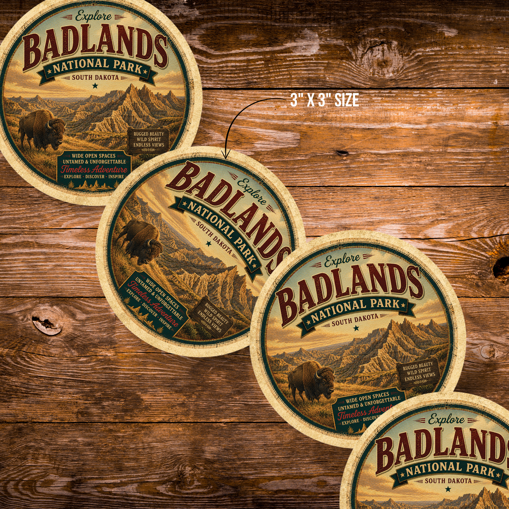 Badlands National Park Magnet