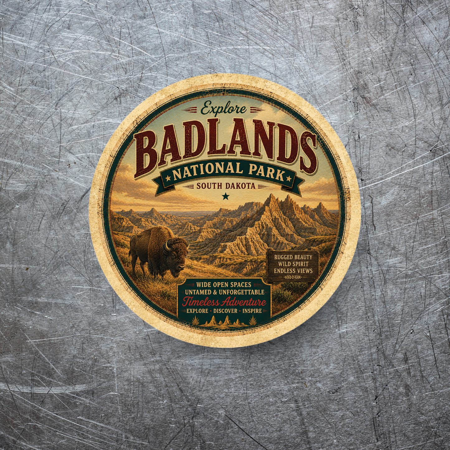 Badlands National Park Magnet