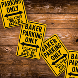 Baker Parking Sign Magnet