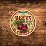 Vintage Beets Refrigerator Magnet