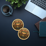 Big Bend National Park Ceramic Coaster – 4" Round