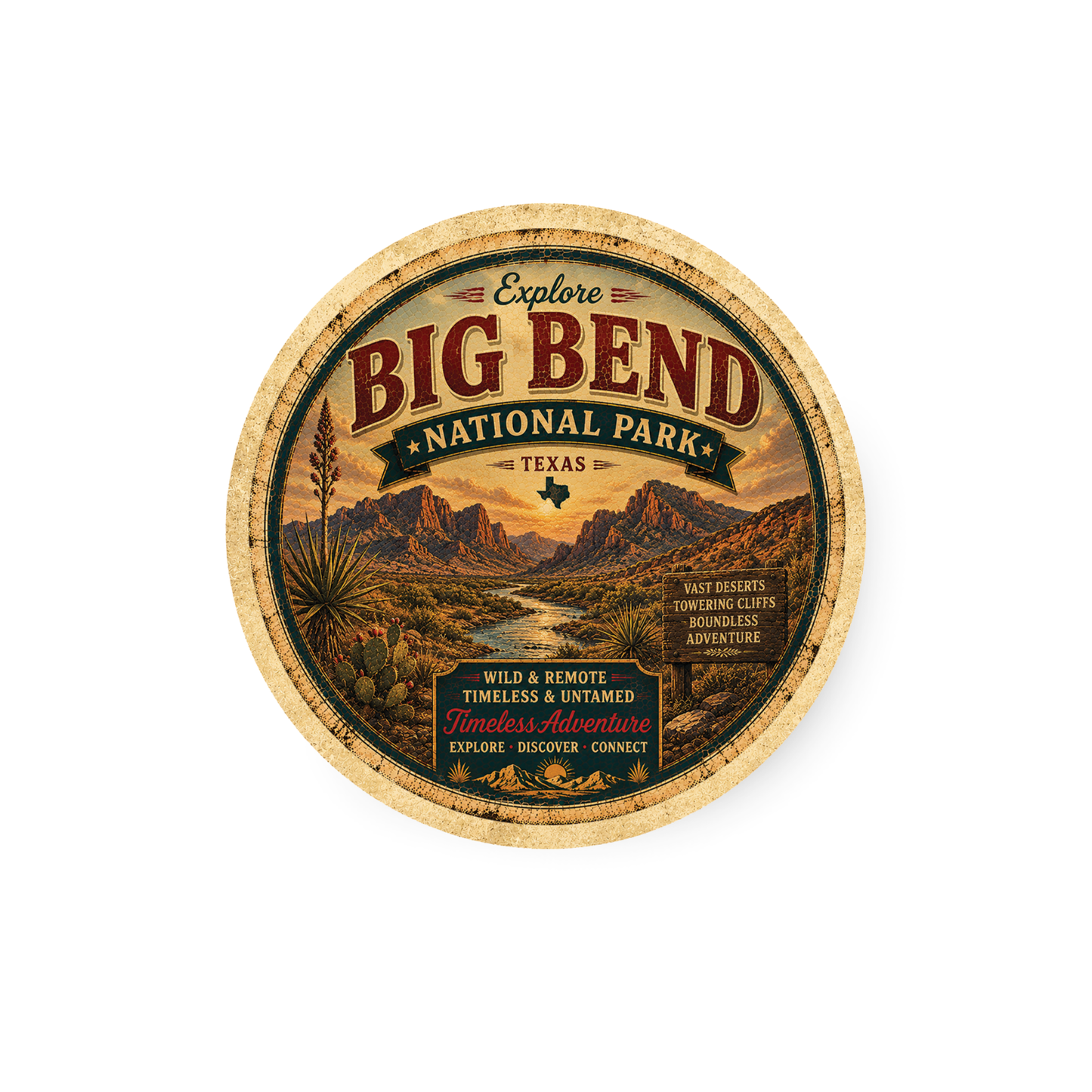 Big Bend National Park Magnet