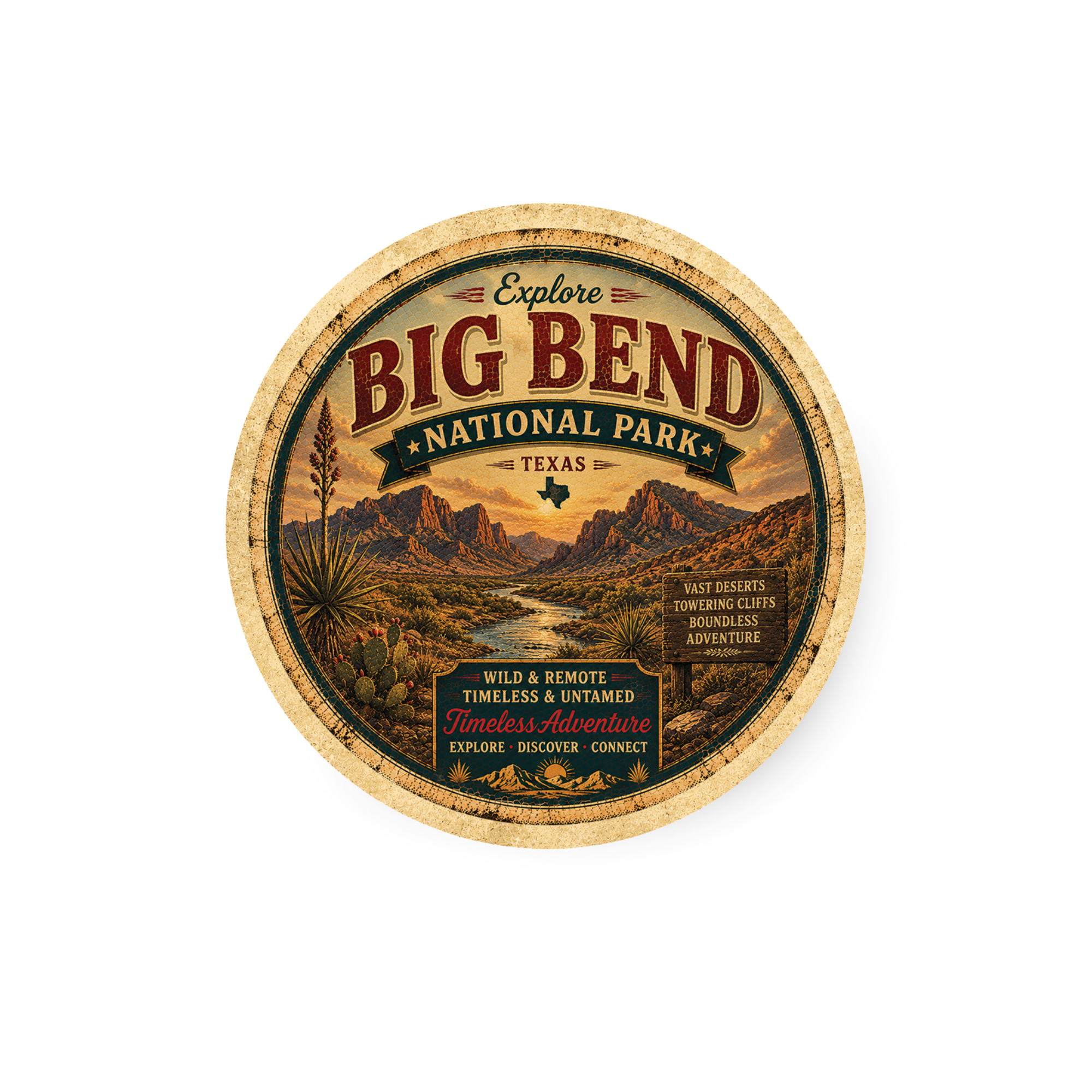 Big Bend National Park Magnet