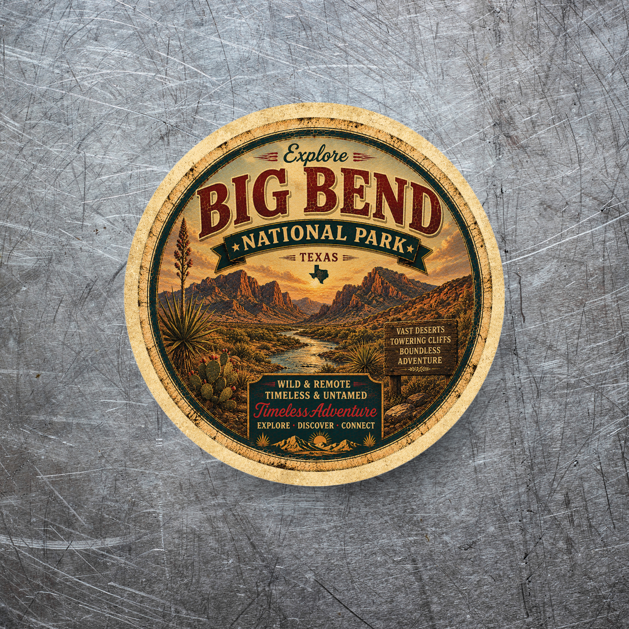 Big Bend National Park Magnet