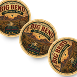 Big Bend National Park Ceramic Coaster – 4" Round