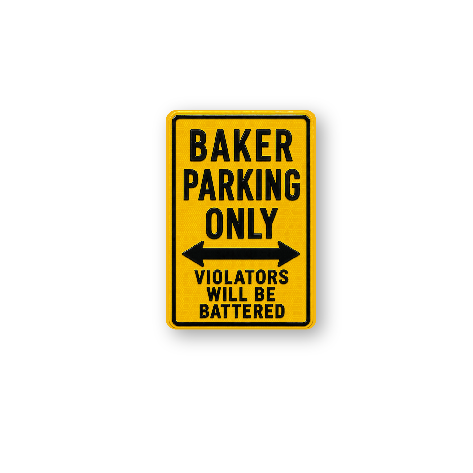 Baker Parking Sign Magnet